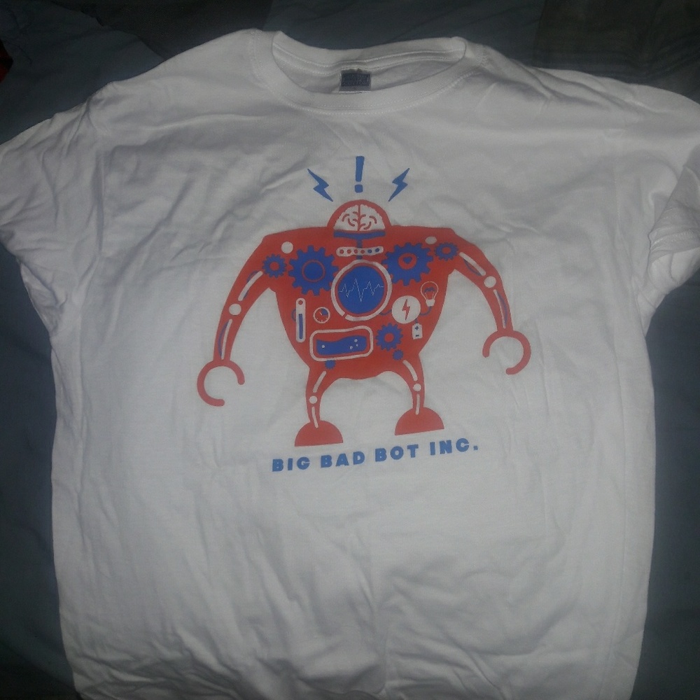 Big bad robot inc. Size Large shirt